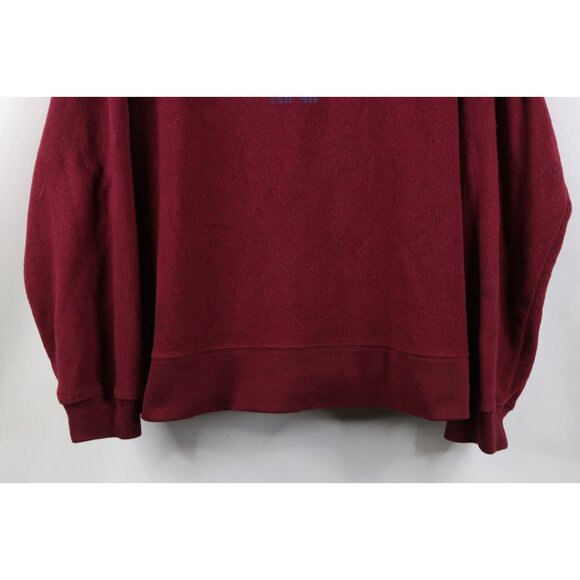 Vtg 90s Disney Womens XL Distressed Winnie the Pooh Fleece Crewneck Sweatshirt - Picture 3 of 15